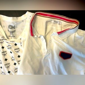 Givenchy/MCM shirts bundle size medium